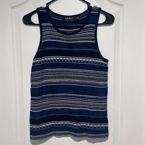 Lauren by Ralph Lauren Knit Tank- Small